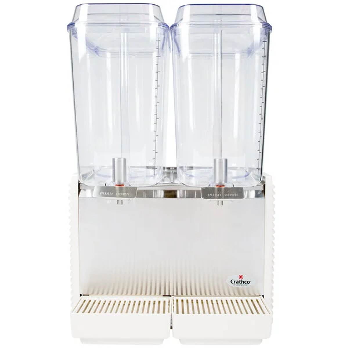 Dispensador De Bebidas Crathco Jugo Frío De 2 Tanques x 38 Litros 1