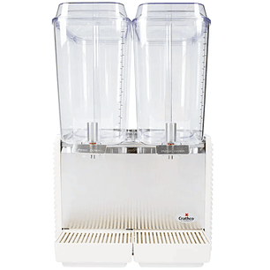 Dispensador De Bebidas Crathco Jugo Frío De 2 Tanques x 38 Litros