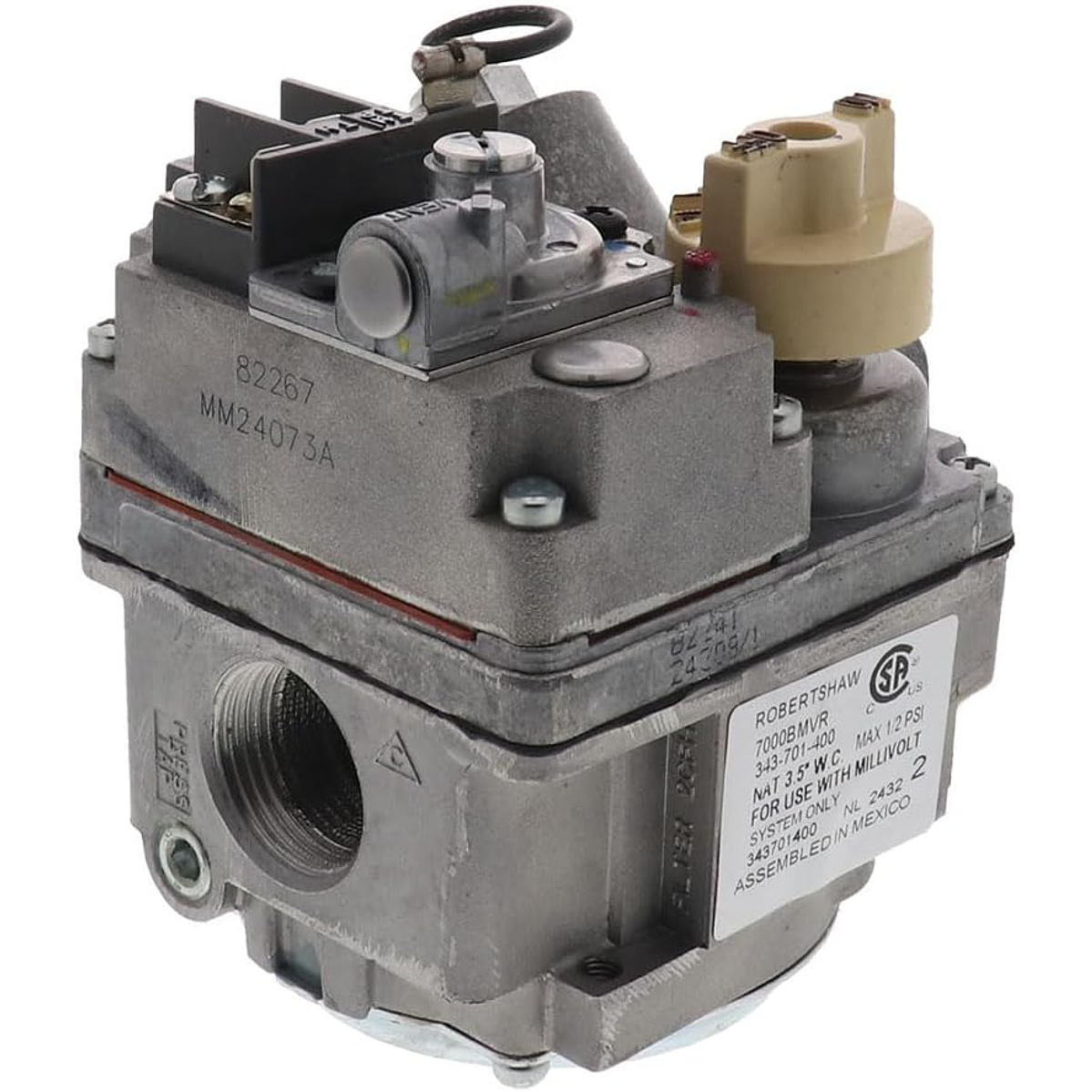 Repuesto Robertshaw Válvula De Gas 700-506 Apertura Rápida 4