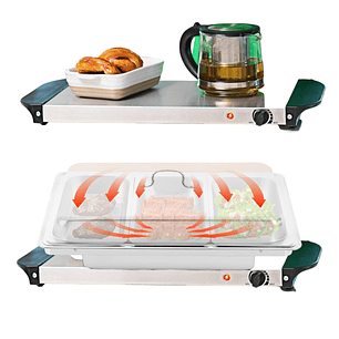 Cocina Eléctrica de Calentamiento 52x 25 cm Olla Sartén Samovar