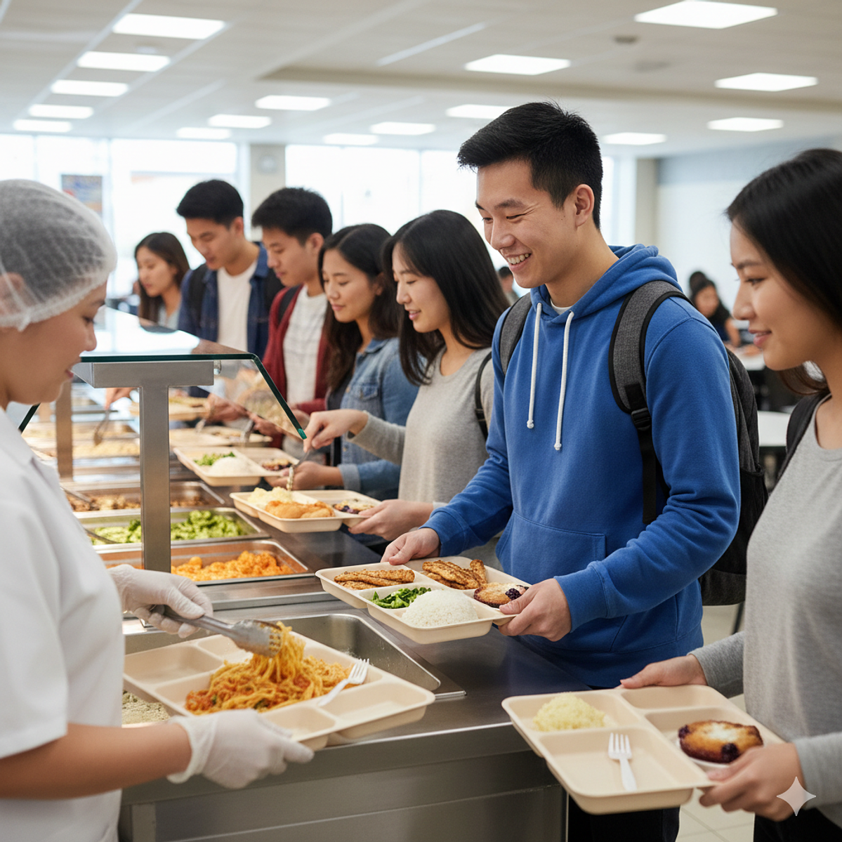 24 Bandejas De Servicio Cambro De 6 Compartimientos 6