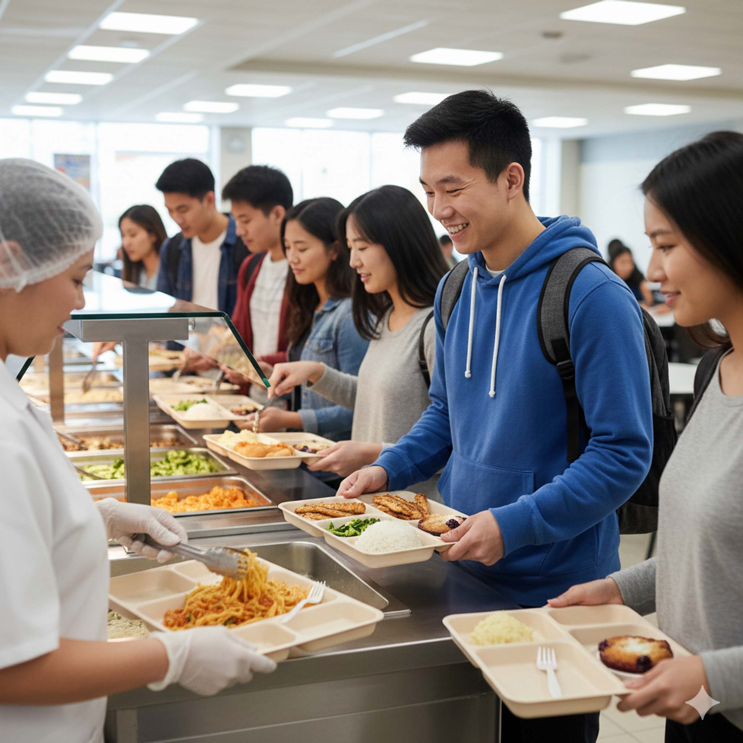 24 Bandejas De Servicio Cambro De 6 Compartimientos 6