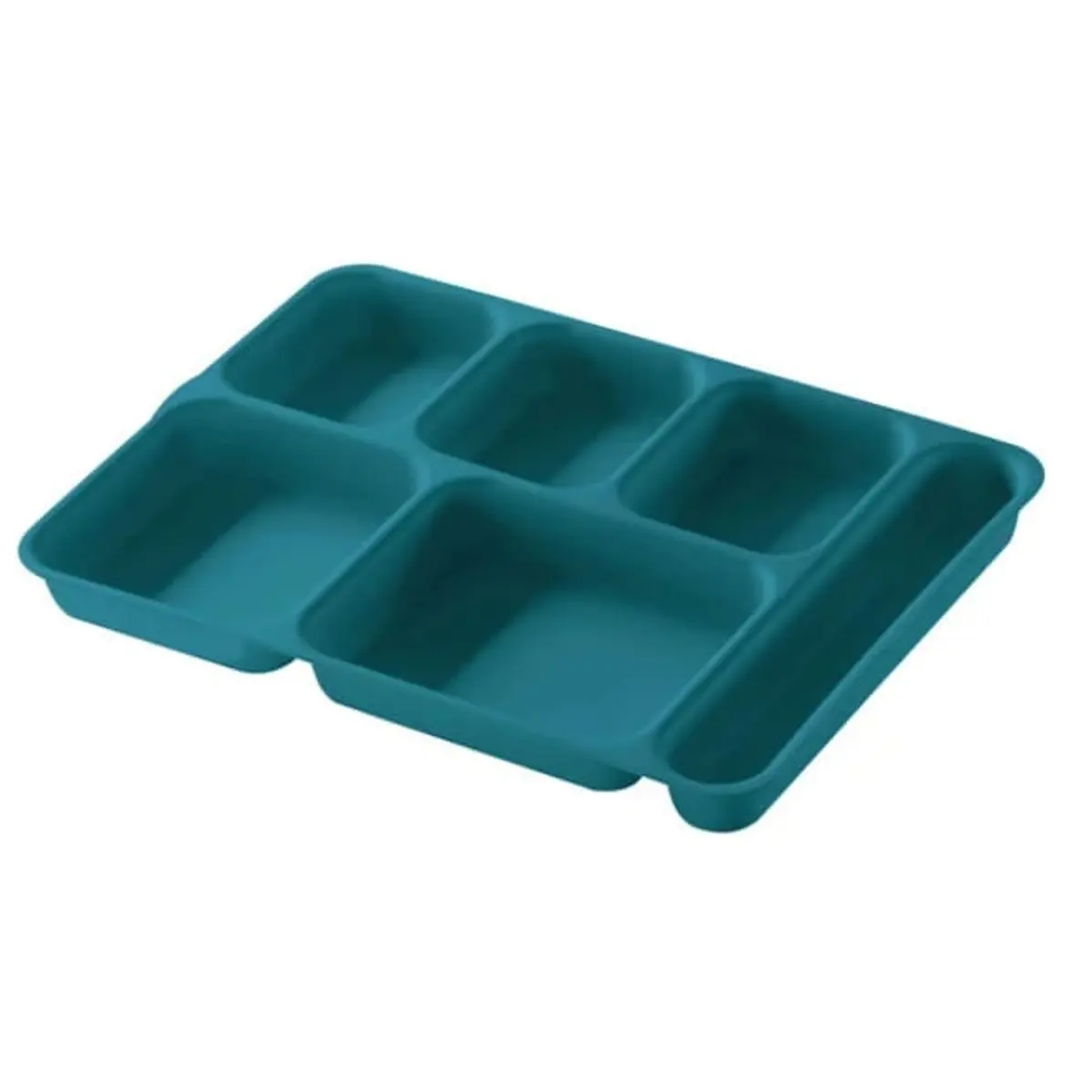 Set de 24 Bandejas + 24 Tapas De Servicio Cambro De 6 Compartimientos 5