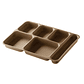 Set de 24 Bandejas + 24 Tapas De Servicio Cambro De 6 Compartimientos - thumbnail 6