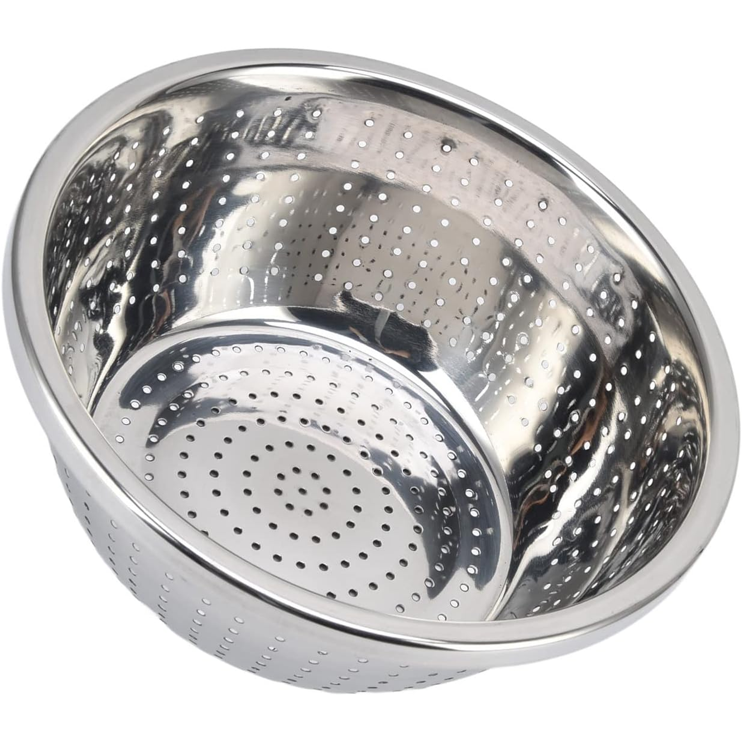 Colador Chino Recipiente Acero Inoxidable Escurridores Pasta 3