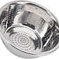 Colador Chino Recipiente Acero Inoxidable Escurridores Pasta - Miniatura 3