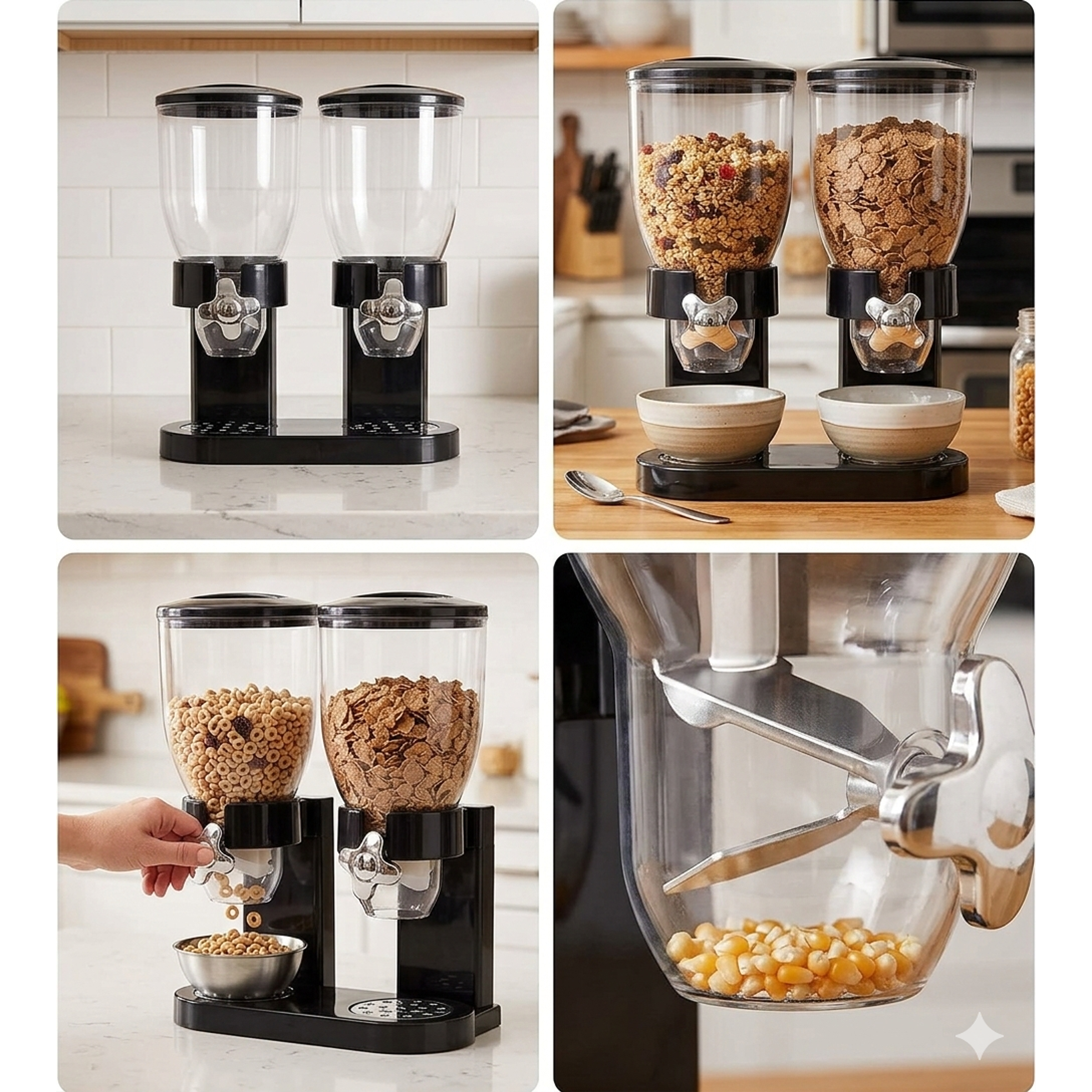 Dispensador Dual de Alimentos Secos – Auto-servicio 4