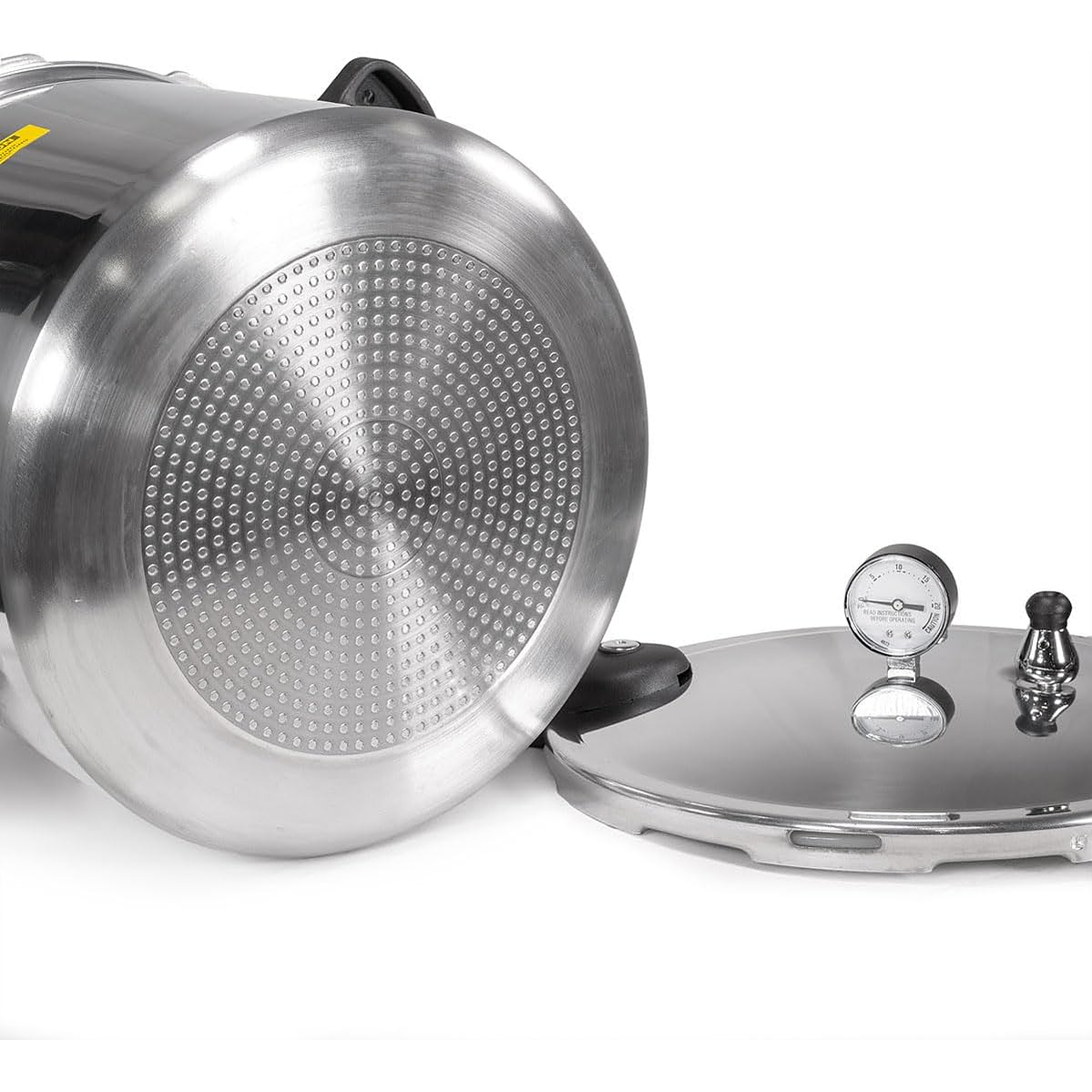 Olla de Presión con Manómetro – 22 QT (20,8 L) Inducción  2