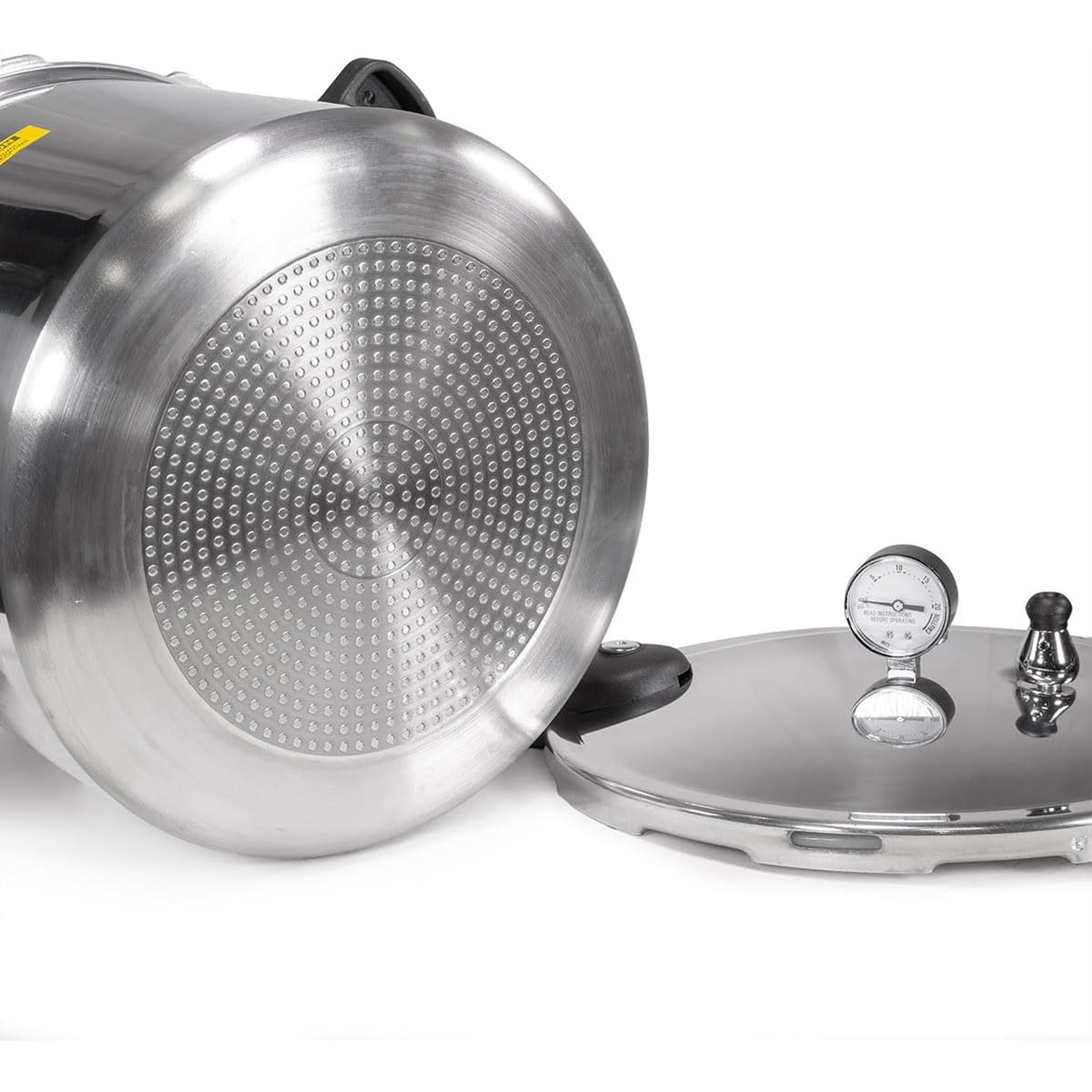 Olla de Presión con Manómetro – 22 QT (20,8 L) Inducción  2