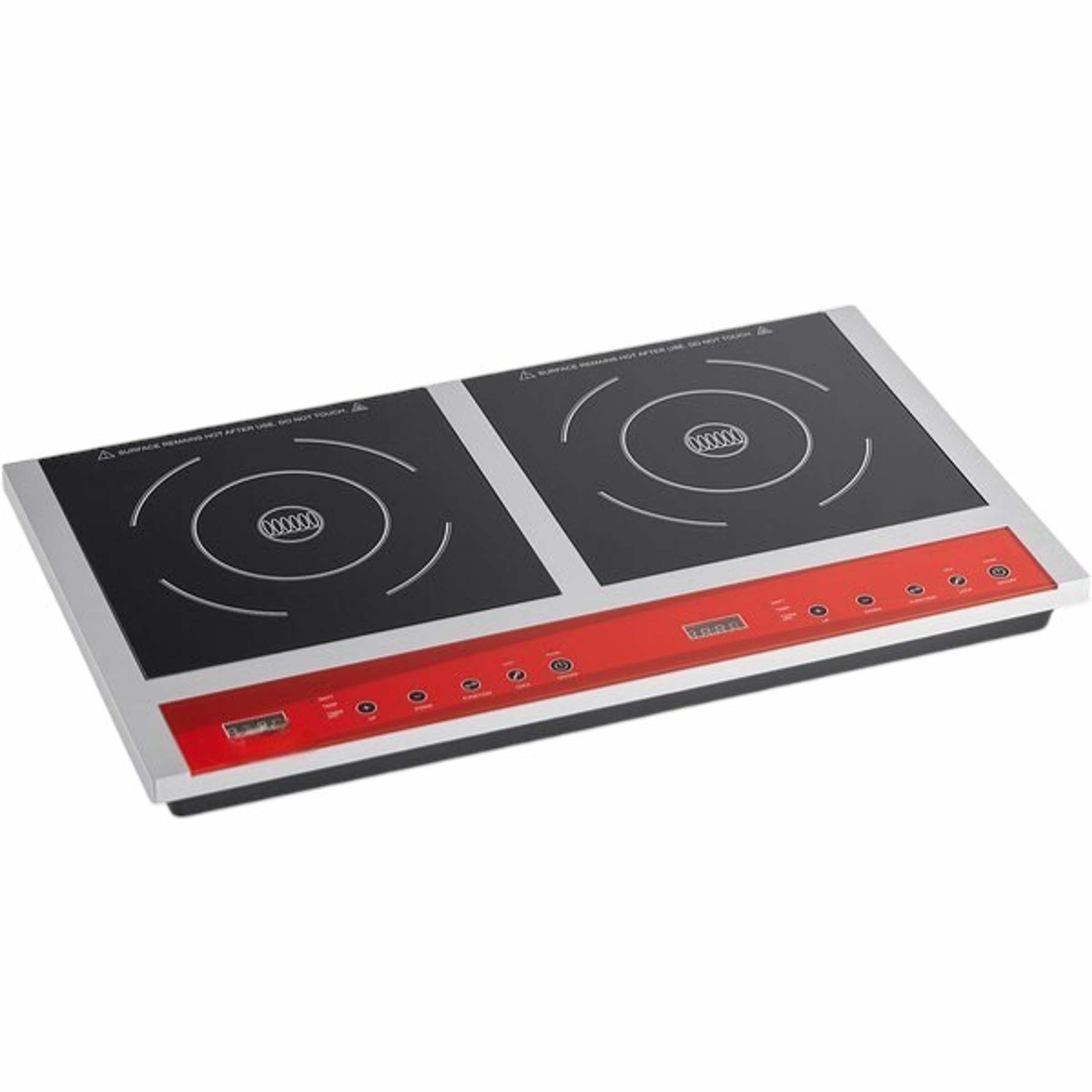 Cocina de Inducción Doble de Sobremesa – 120V, 1800W 1