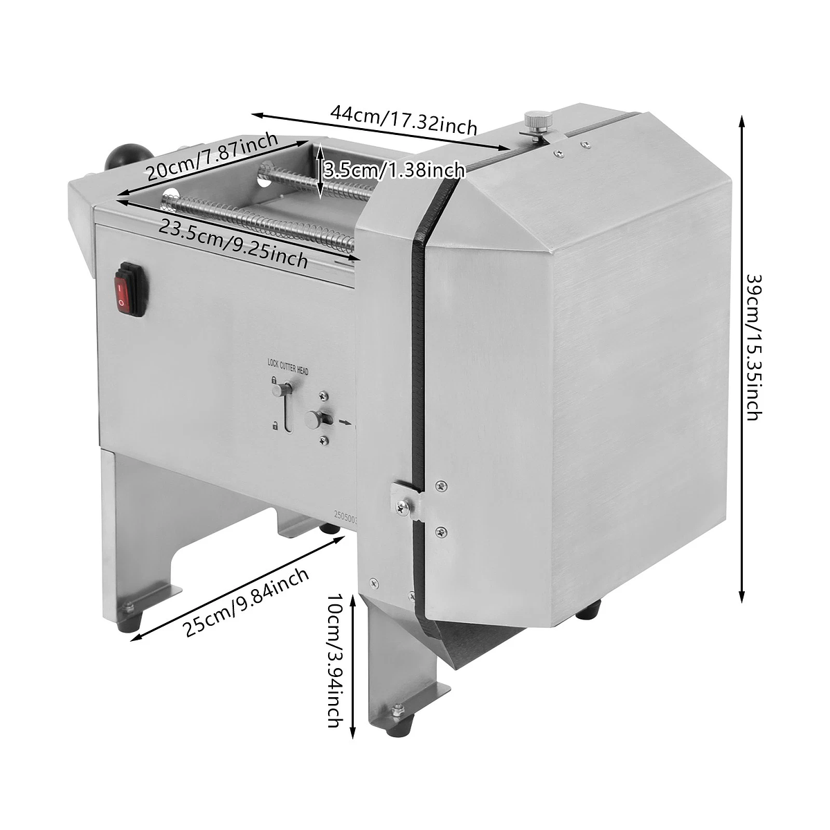Máquina Eléctrica de Rebanado de Platano Frutas y Vegetales – Sobremesa 4
