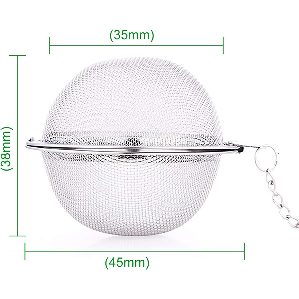 Set de 4 Infusores de Té – Acero Inoxidable Malla Extra Fina 3