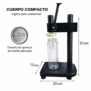 Máquina Selladora De Latas Compacta de Tapado Manual