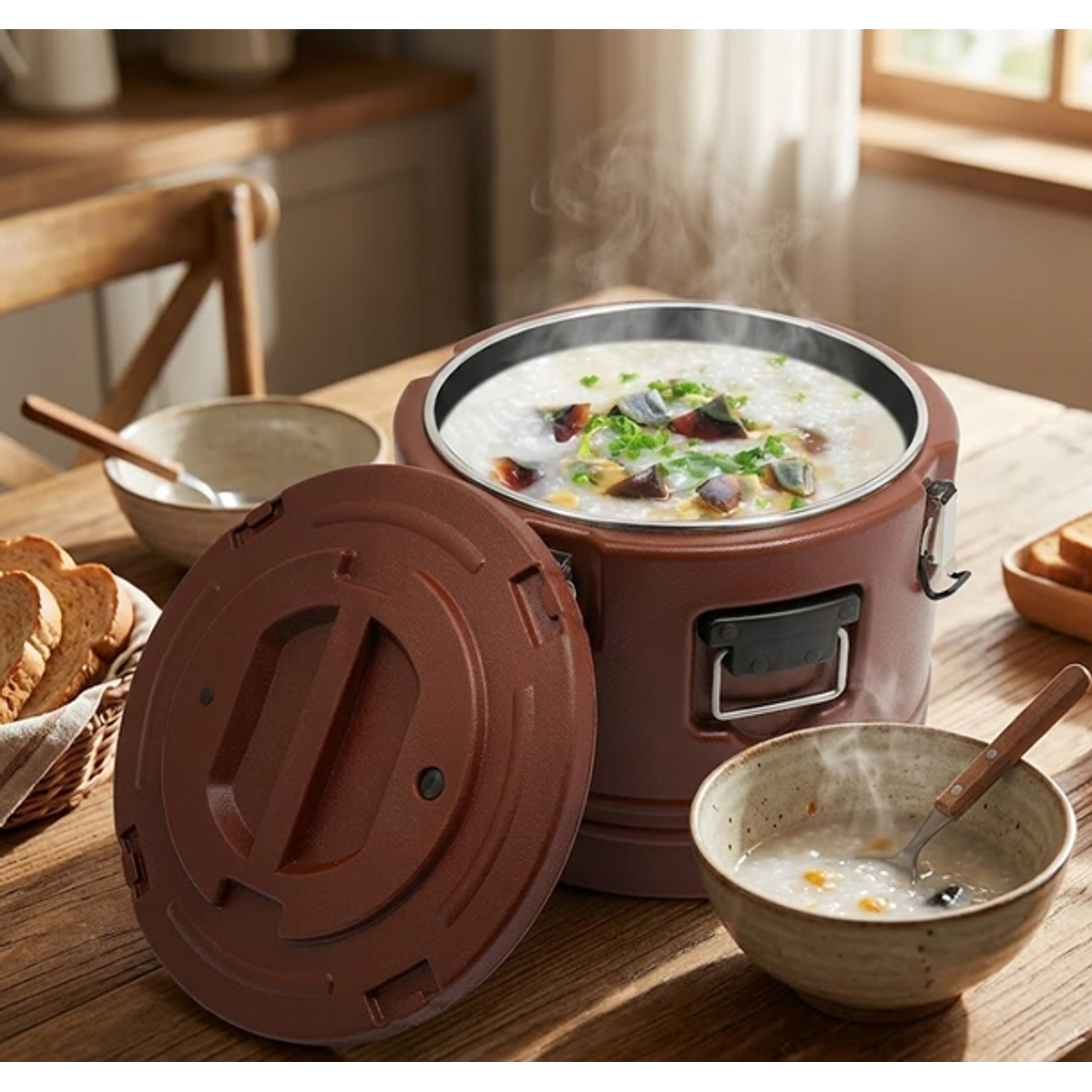 Contenedor De Polietileno Isotérmico  Para Almacenar Y Transportar Sopa 30 L 1