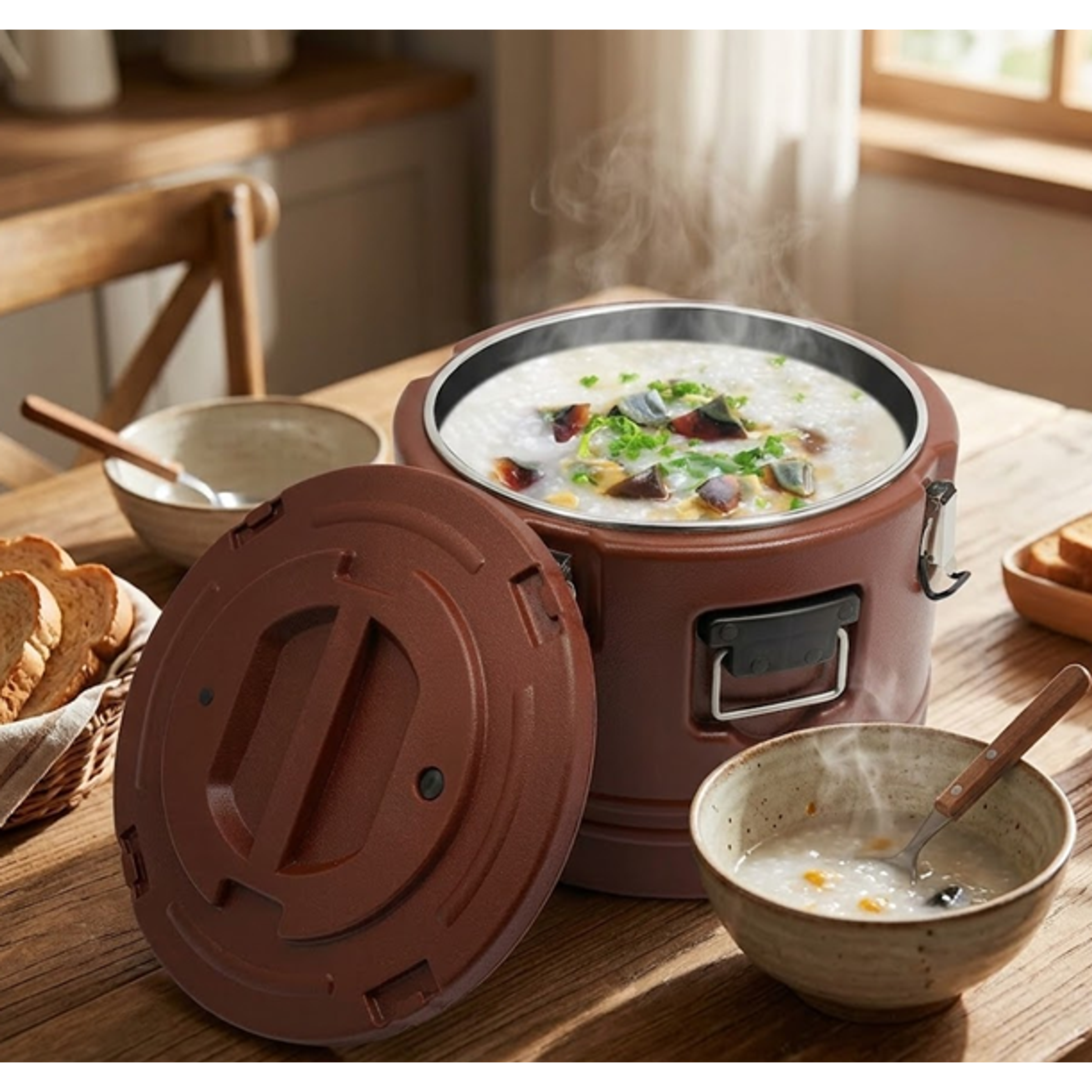 Contenedor De Polietileno Isotérmico  Para Almacenar Y Transportar Sopa 30 L 1