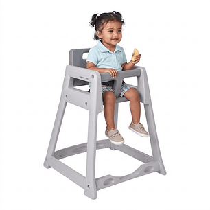 Sillas Altas Apilables Para Bebé/Niños Fabricada En Plástico De Alta Resistencia (HDPE)