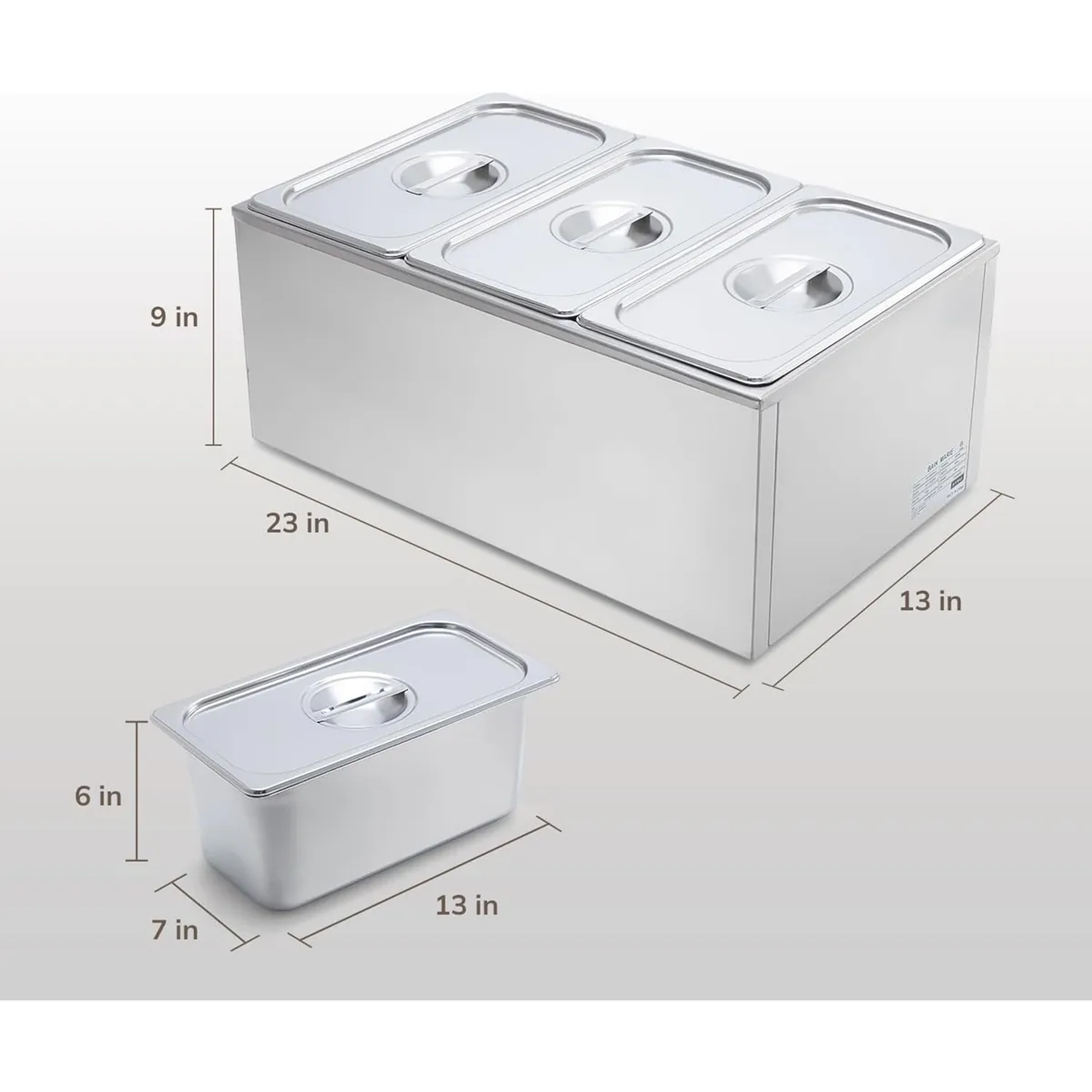 Baño De María Samovar Eléctrico Calentador Acero 20 Litros 8
