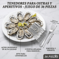 Set de 36 tenedores cocteleros/para ostras mariscos aperitivos y postres - thumbnail 1