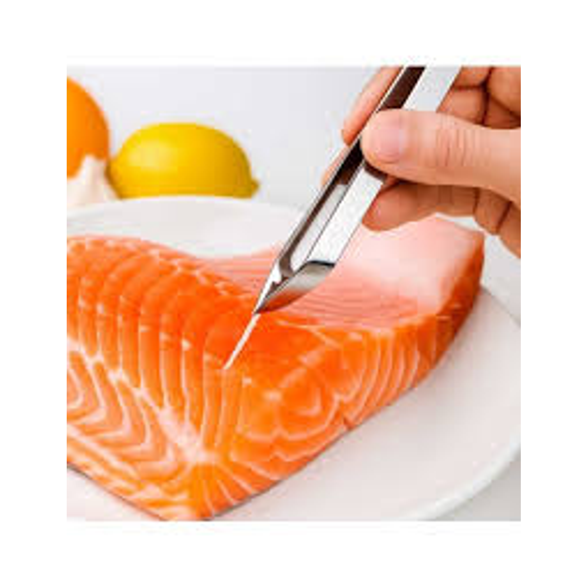 2 Pinzas Culinarias De Acero Inoxidable Espina De Pescado 3