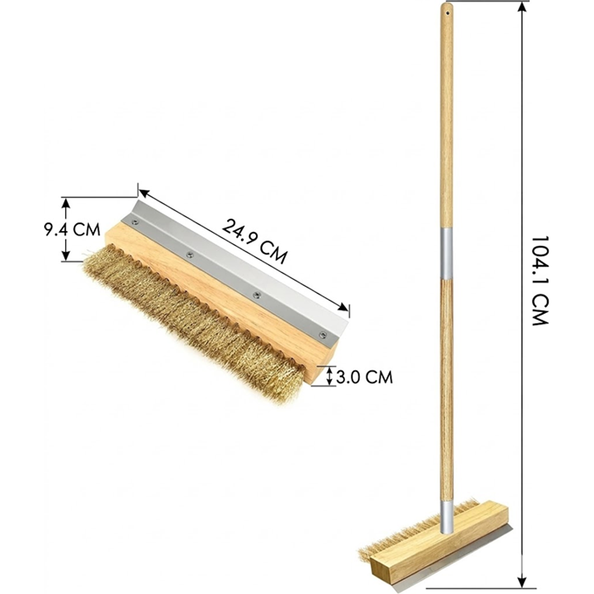 Cepillo industrial para horno de pizza de 41” 2