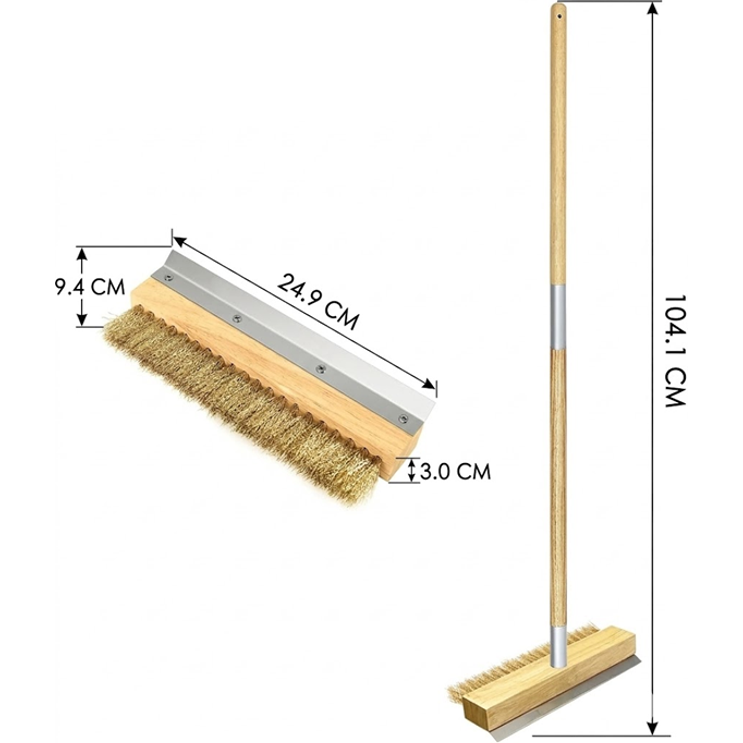 Cepillo industrial para horno de pizza de 41” 2