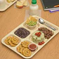 12 Bandejas de Servicio de Alimentos 6 Compartimentos en Melamina Comedor Restaurante Hotel Escuela Hospitales Cafetería - thumbnail 4
