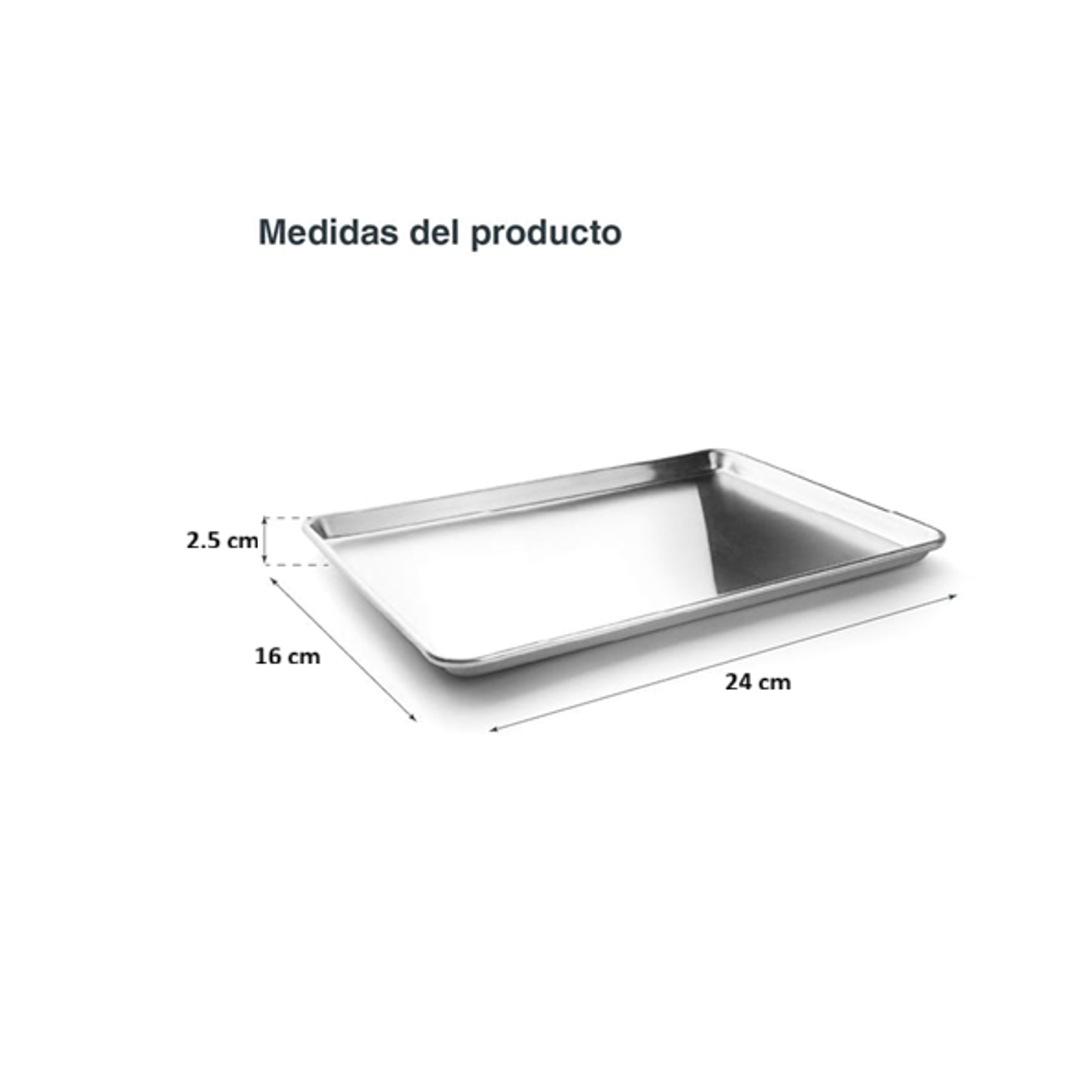 Set x 12 Bandejas de Aluminio 1/8 Tamaño –  24 x 16x 2.5cm Lata Charola Aptas para Horno y Congelador 5