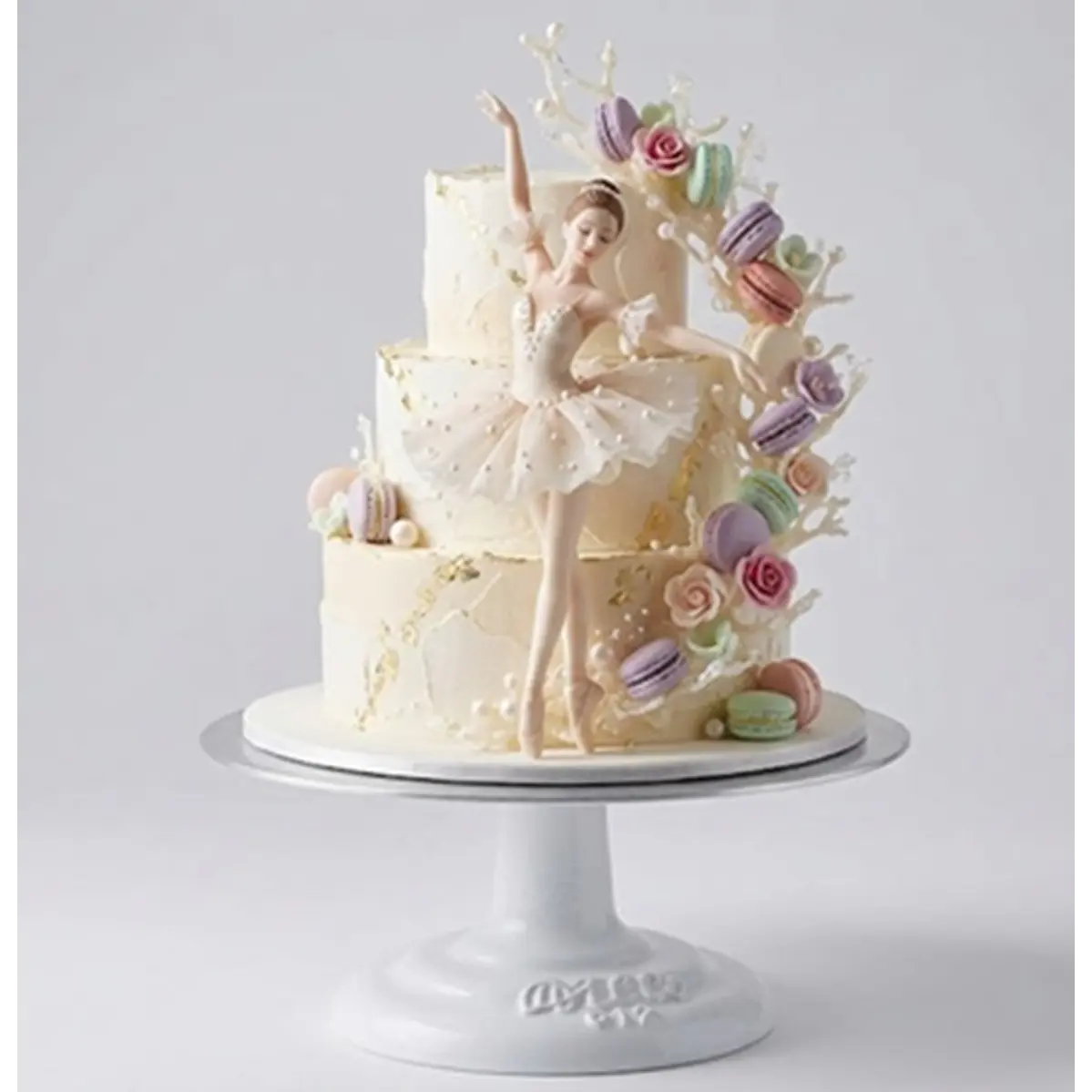 Bailarina Ateco 612 Soporte Pedestal Torta Pastel Pudin Rest 1