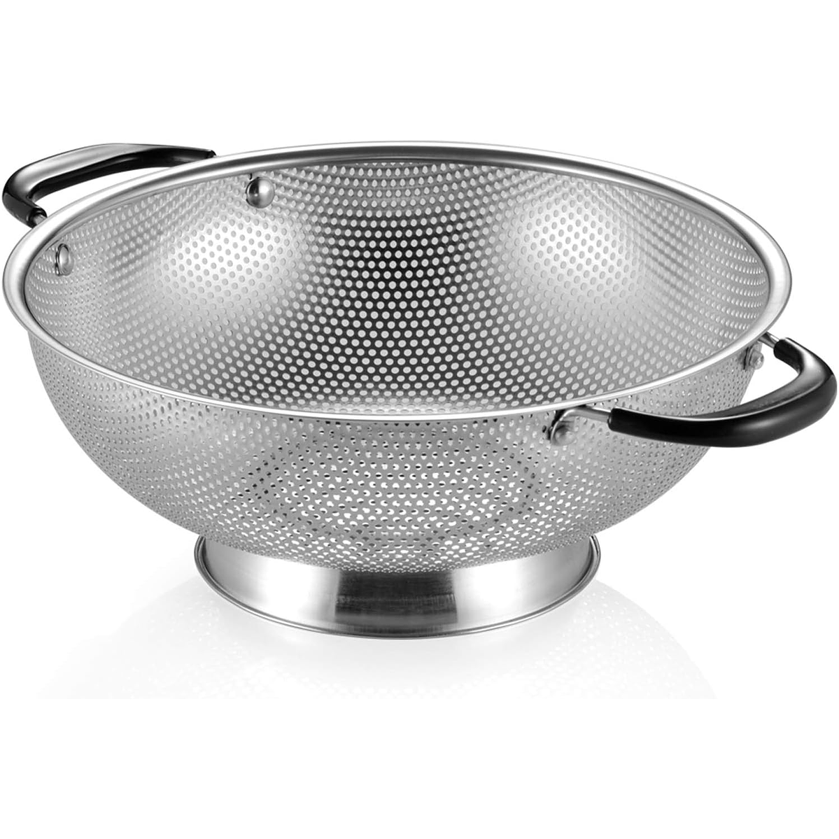 Colador Recipiente Acero Inoxidable Escurridores Capacidad de 5 qt (≈4,7 L) 1