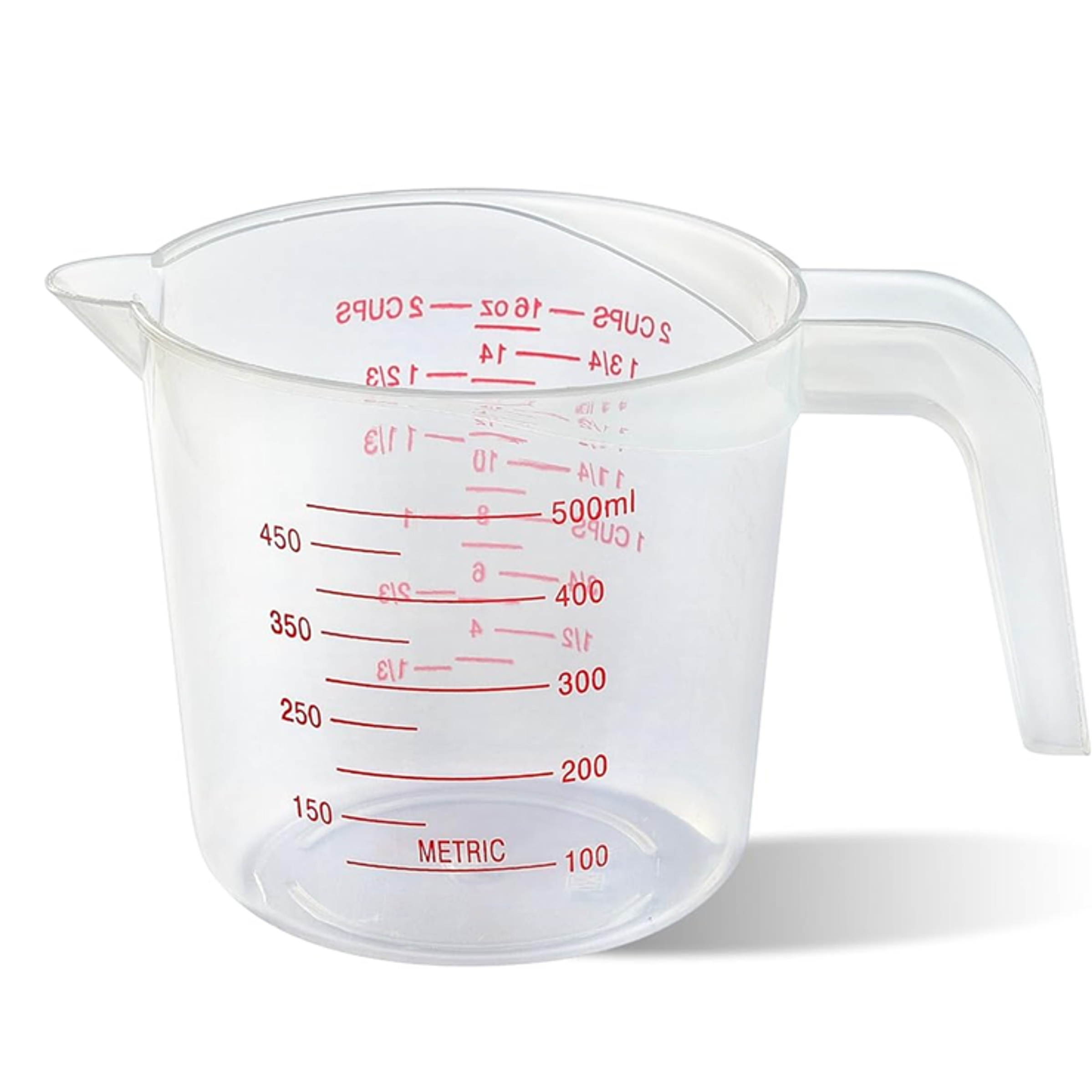 Taza Medidora De Policarbonato 2 Tazas 16oz 500ml Repostería 1