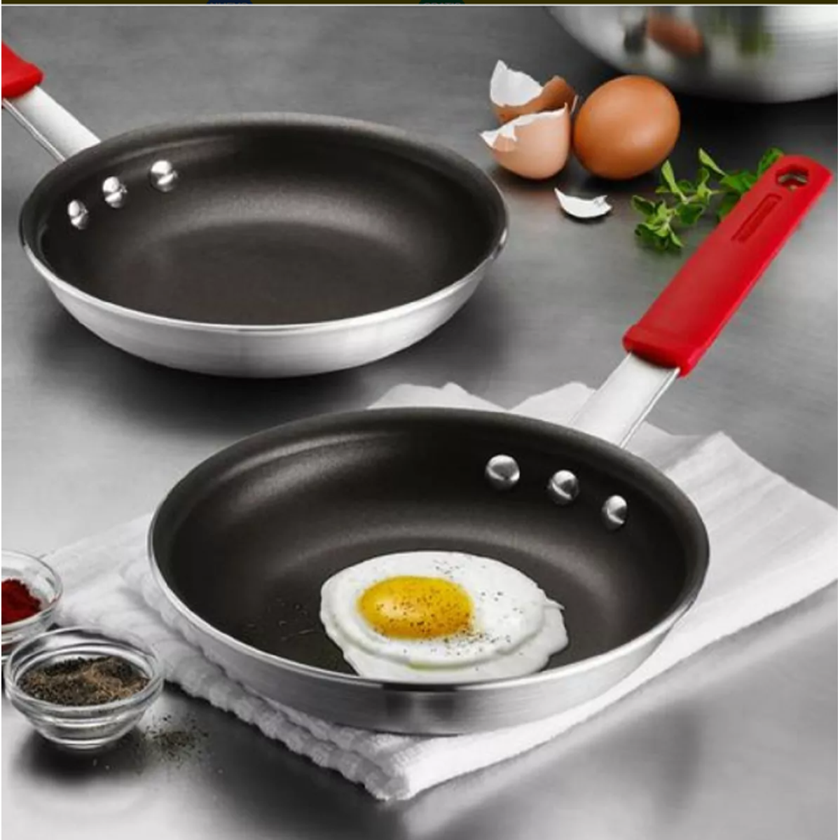 Sartenes de restaurante Pro Antiadherentes De Aluminio  2