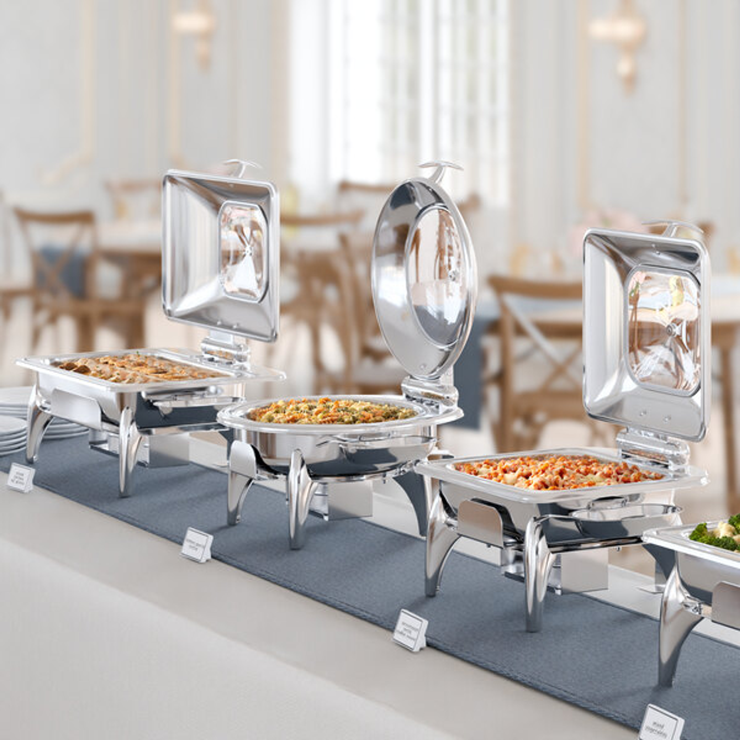 Samovar De Acero Inoxidable, Cierre Suave Automático  Capacidad De 8 Qt (7,6 Litros) 4