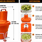 Centrífuga eléctrica para lechuga ensaladas con capacidad de 5 galones (≈19 L) - thumbnail 2