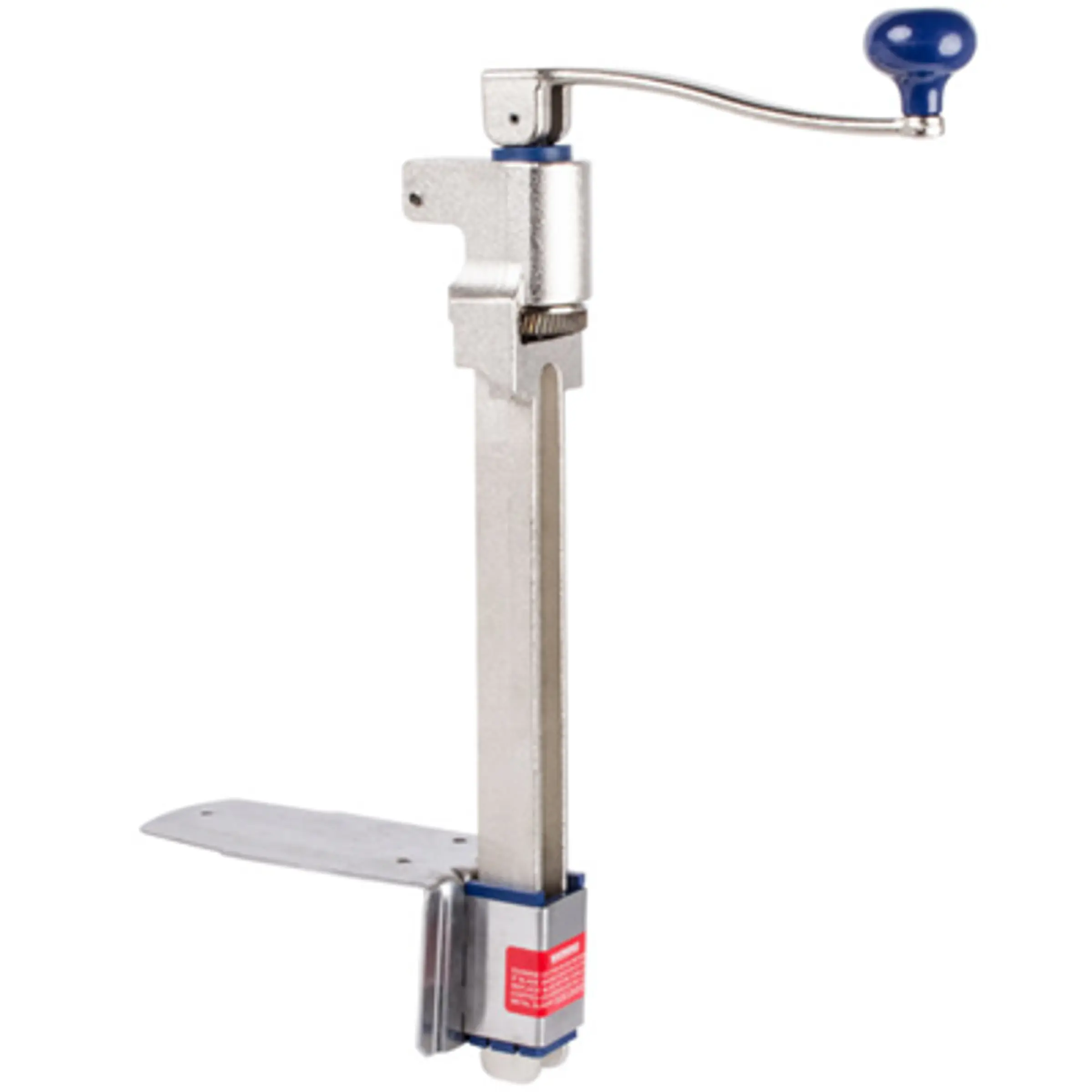 Abrelatas industrial manual tipo pesado, con base de acero inoxidable Hecho en USA 2
