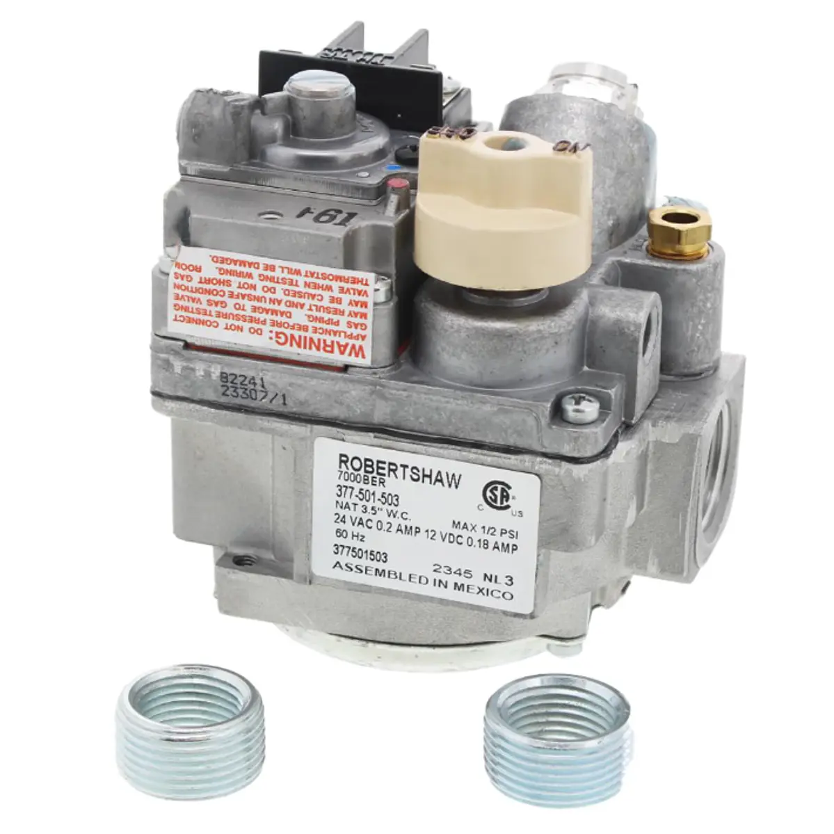 Válvula de gas Robertshaw modelo 7000BER 1