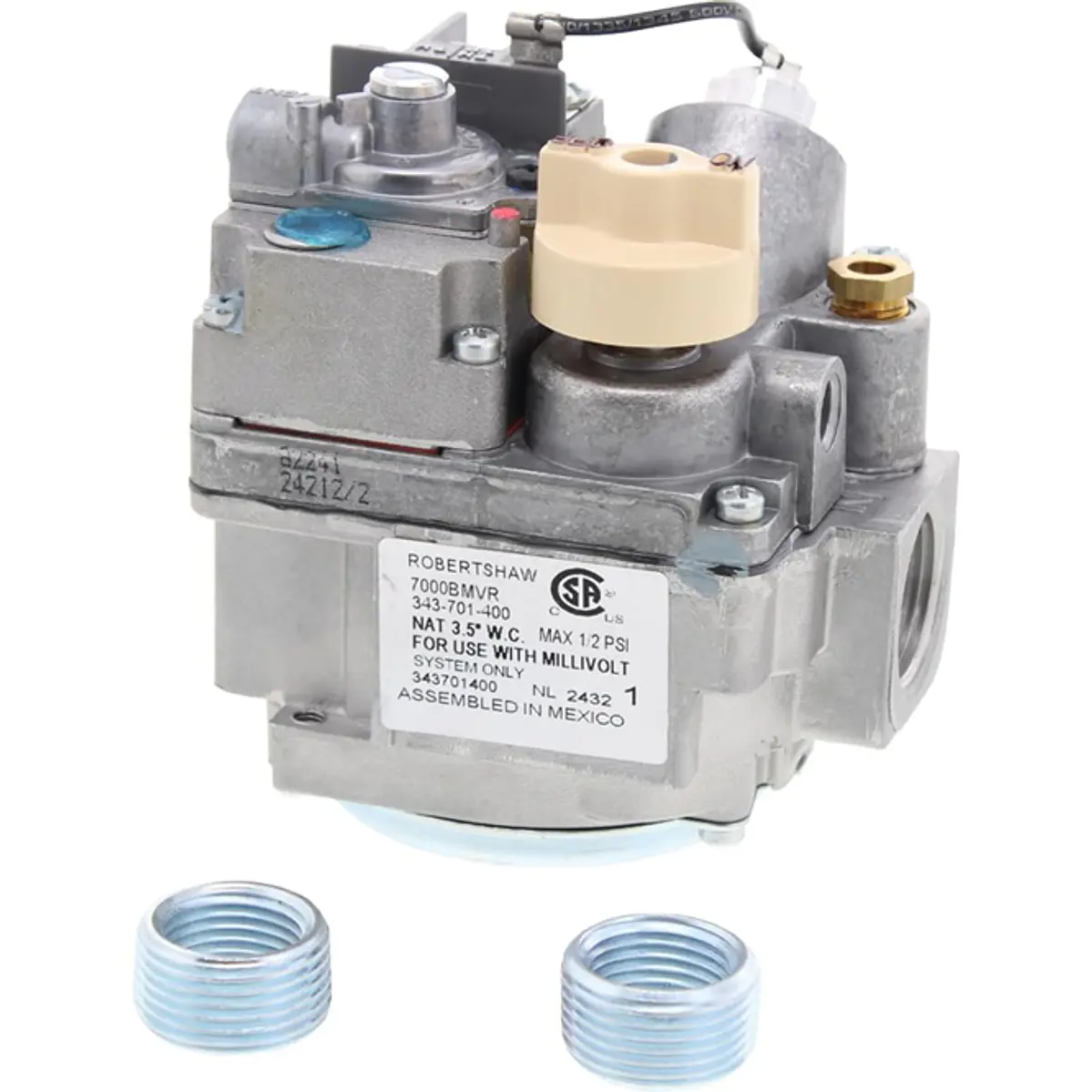 Válvula de gas Robertshaw modelo 7000BMVR 1