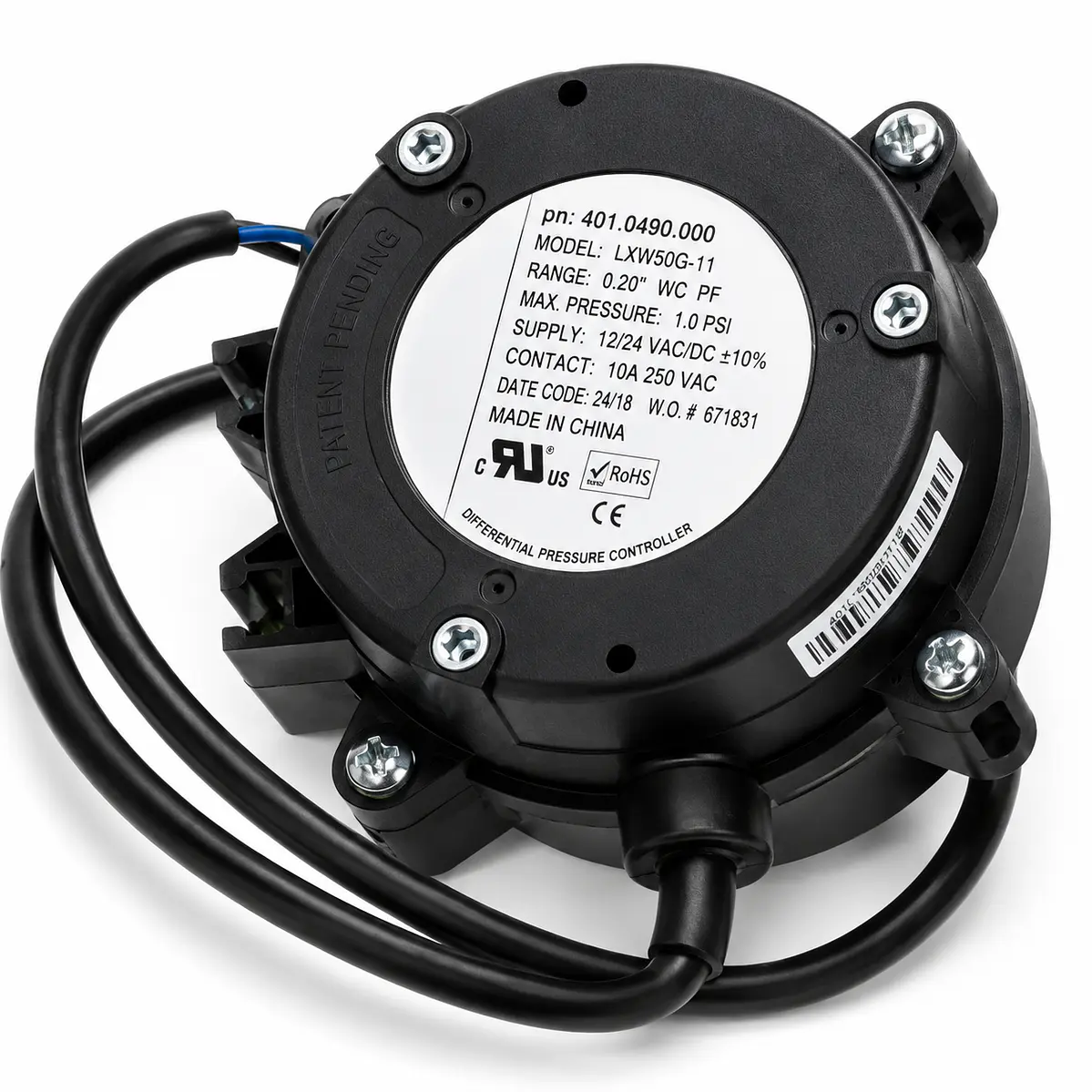 Motor de Ventilador True Refrigeration PSCABG14M1 – 115V, 1550 RPM 1