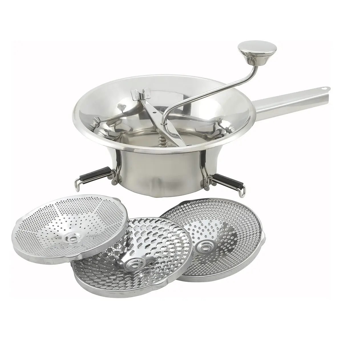 Pasapure Molino de alimentos de acero inoxidable con capacidad de 2 Qt (≈1.9 L) 1