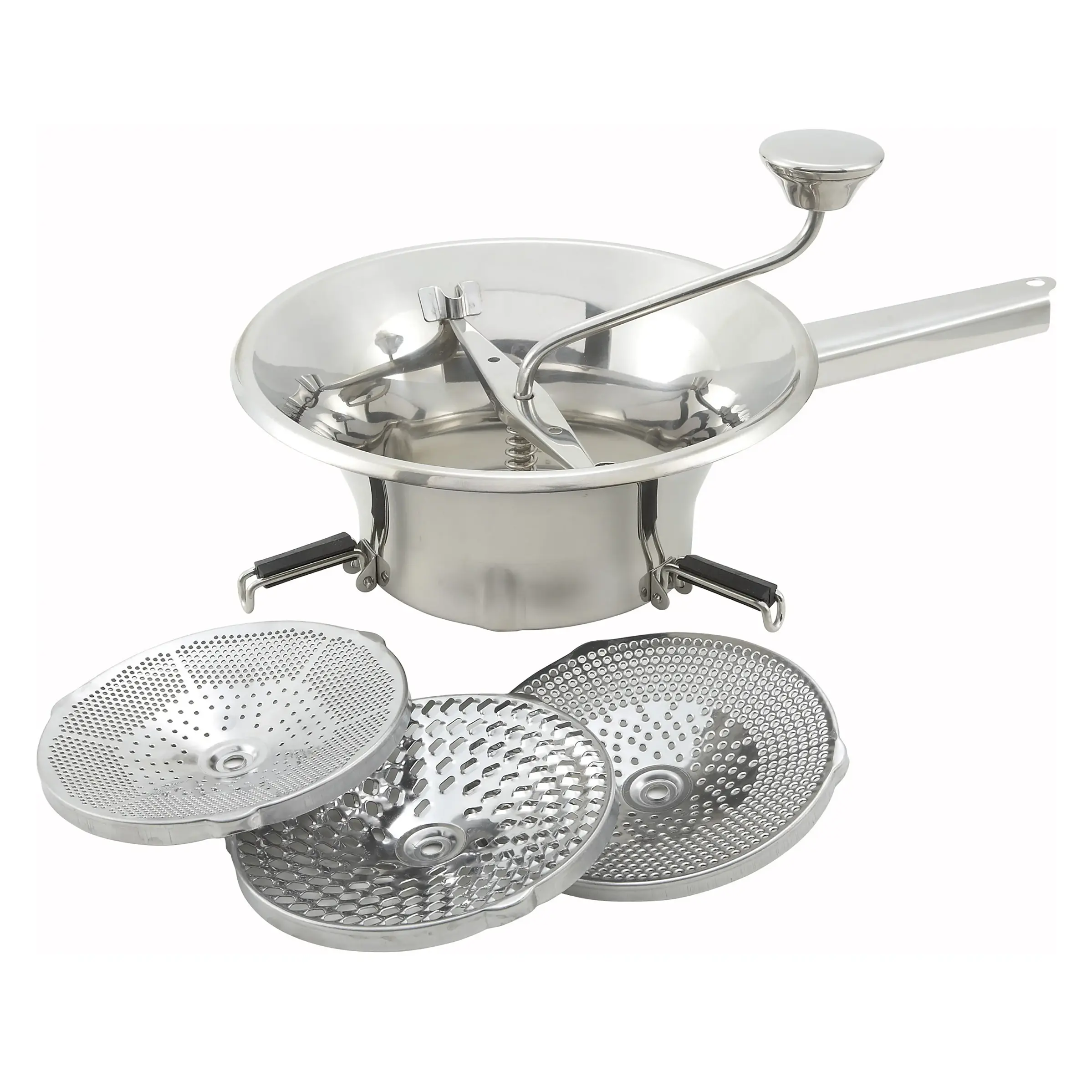Pasapure Molino de alimentos de acero inoxidable con capacidad de 2 Qt (≈1.9 L) 1