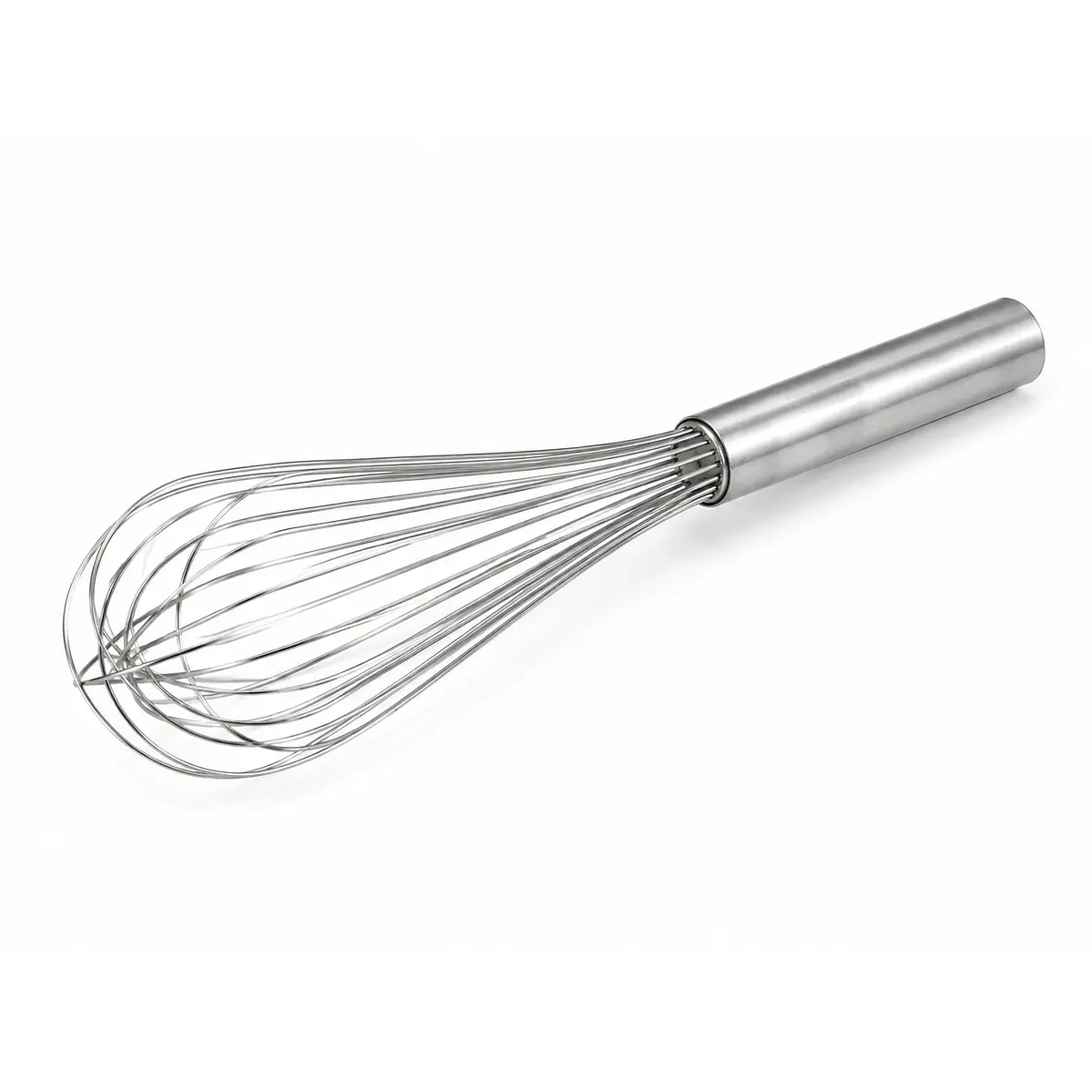 Batidor manual de alambre de acero inoxidable de 12 pulgadas (30 cm) 1