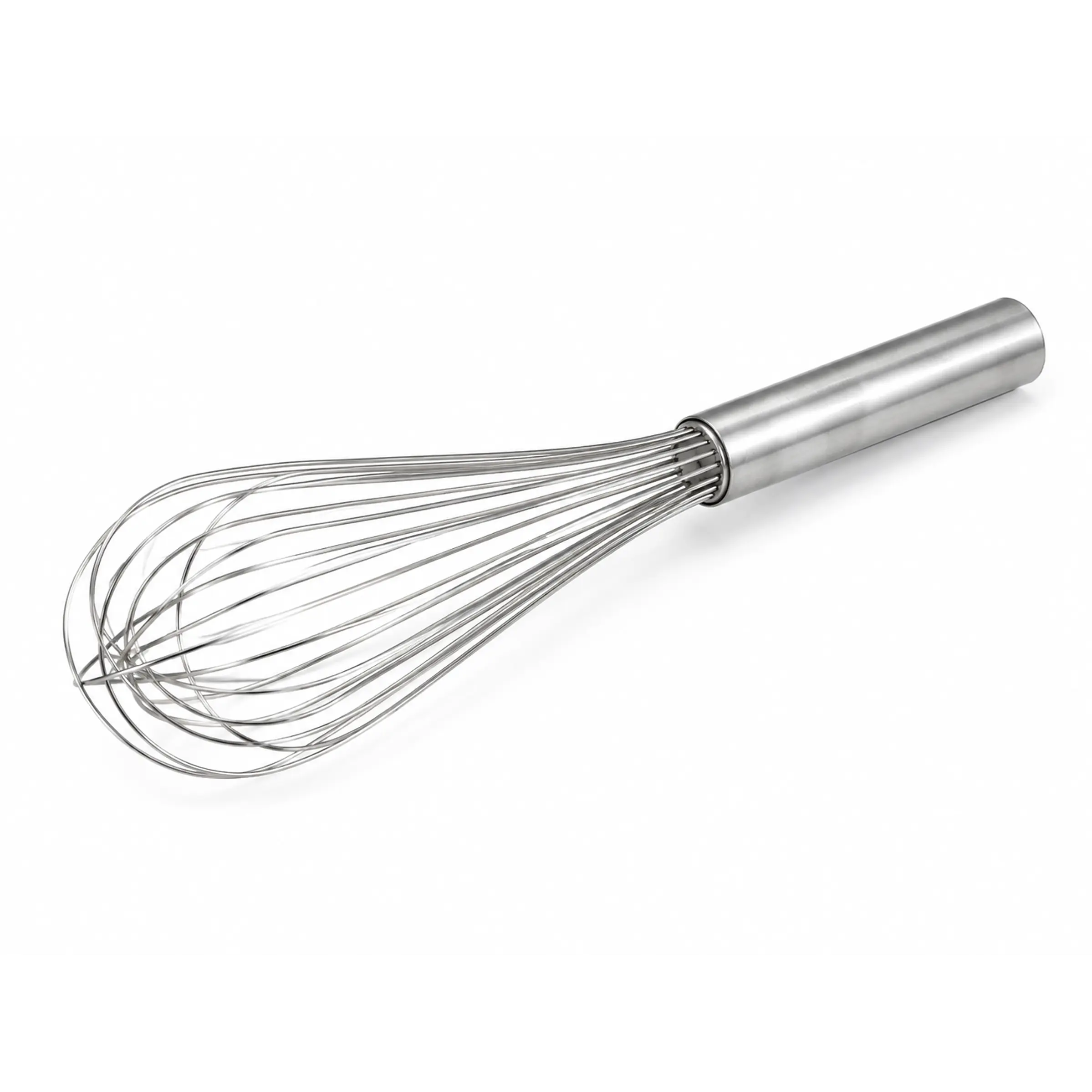 Batidor manual de alambre de acero inoxidable de 12 pulgadas (30 cm) 1