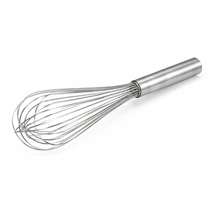 Batidor manual de alambre de acero inoxidable de 12 pulgadas (30 cm)