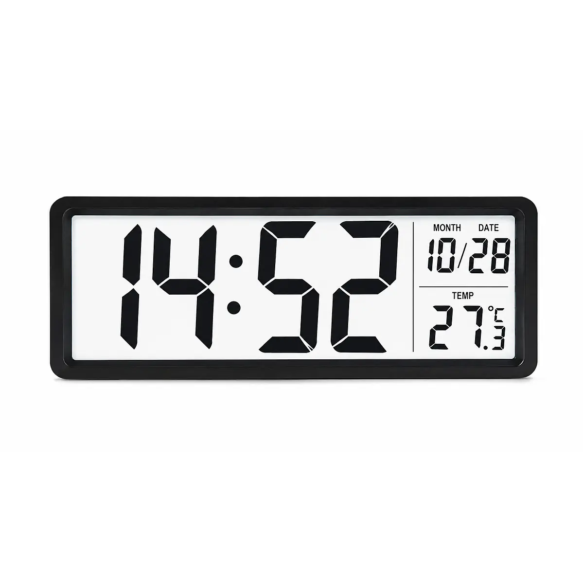 Reloj de pared digital con pantalla LCD de 8.5 pulgadas 2