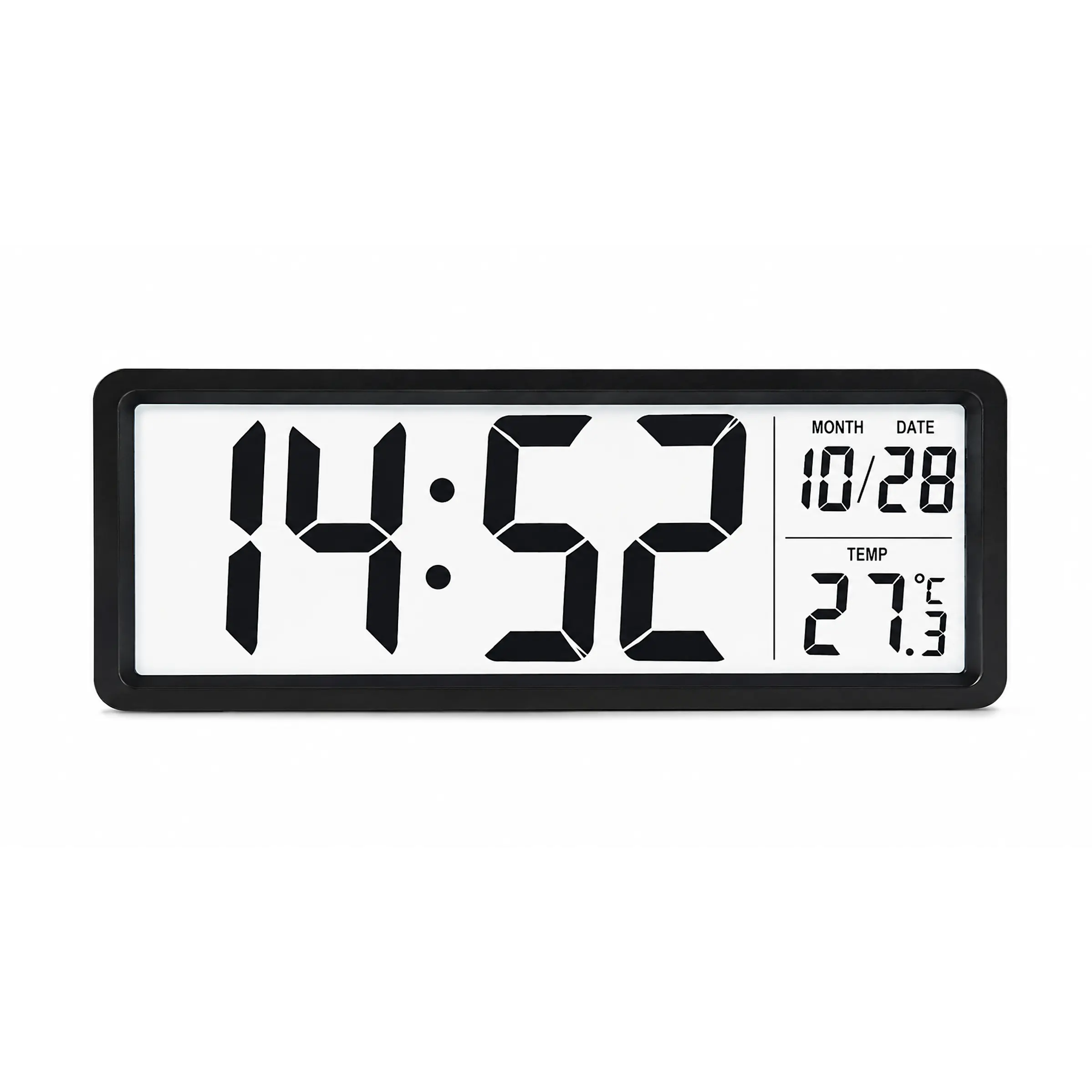 Reloj de pared digital con pantalla LCD de 8.5 pulgadas 2