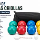 Juego de Bolas Criollas / Bocha para la familia – tamaño pequeño 8.4 cm - thumbnail 1