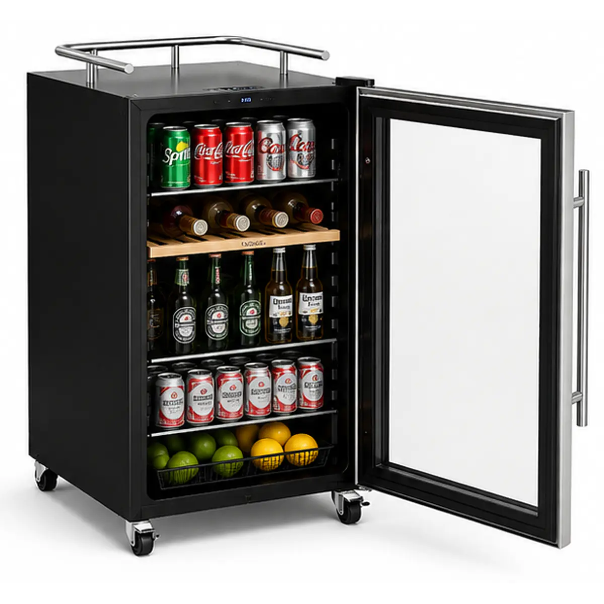 Refrigerador de Bebidas – con capacidad de 115 litros 110 W - 4 ruedas 1