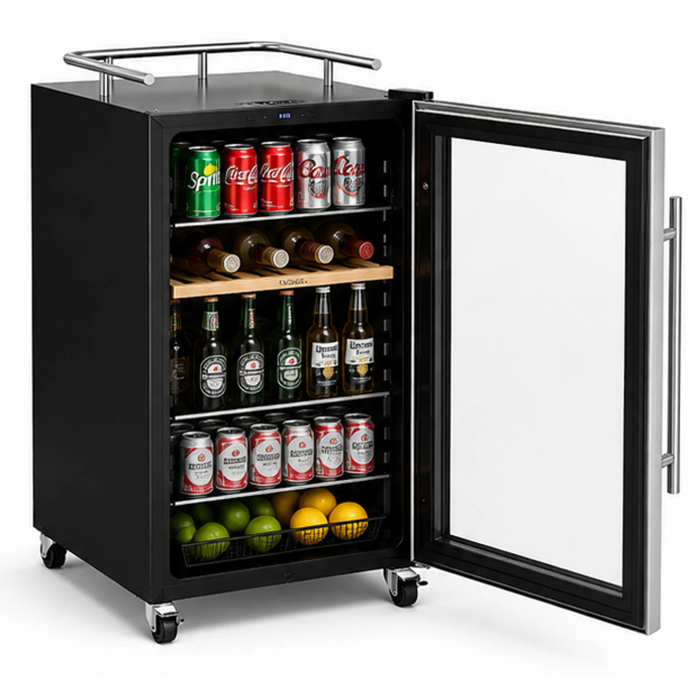 Refrigerador de Bebidas – con capacidad de 115 litros 110 W - 4 ruedas 1