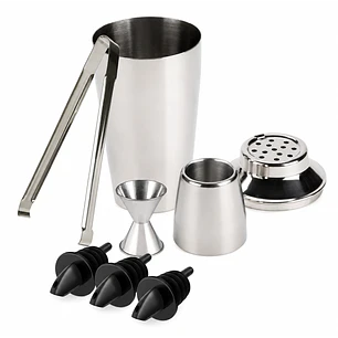 Kit De Cocteleria Economic Bartender Cocktail Bar 6 Piezas