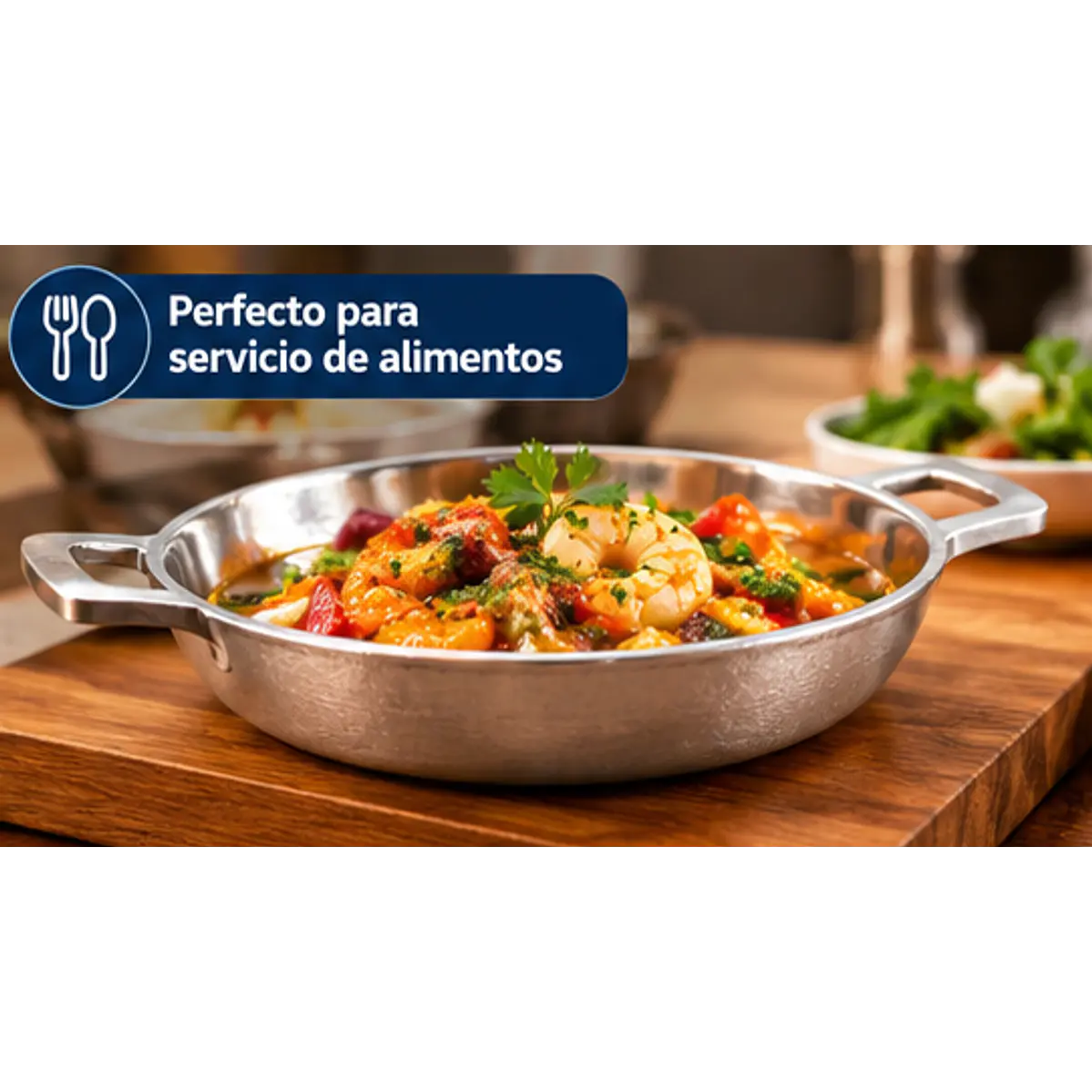 Mini Caldero de aluminio fundido con orejas laterales - Paila - Cacerola - Sartén 2