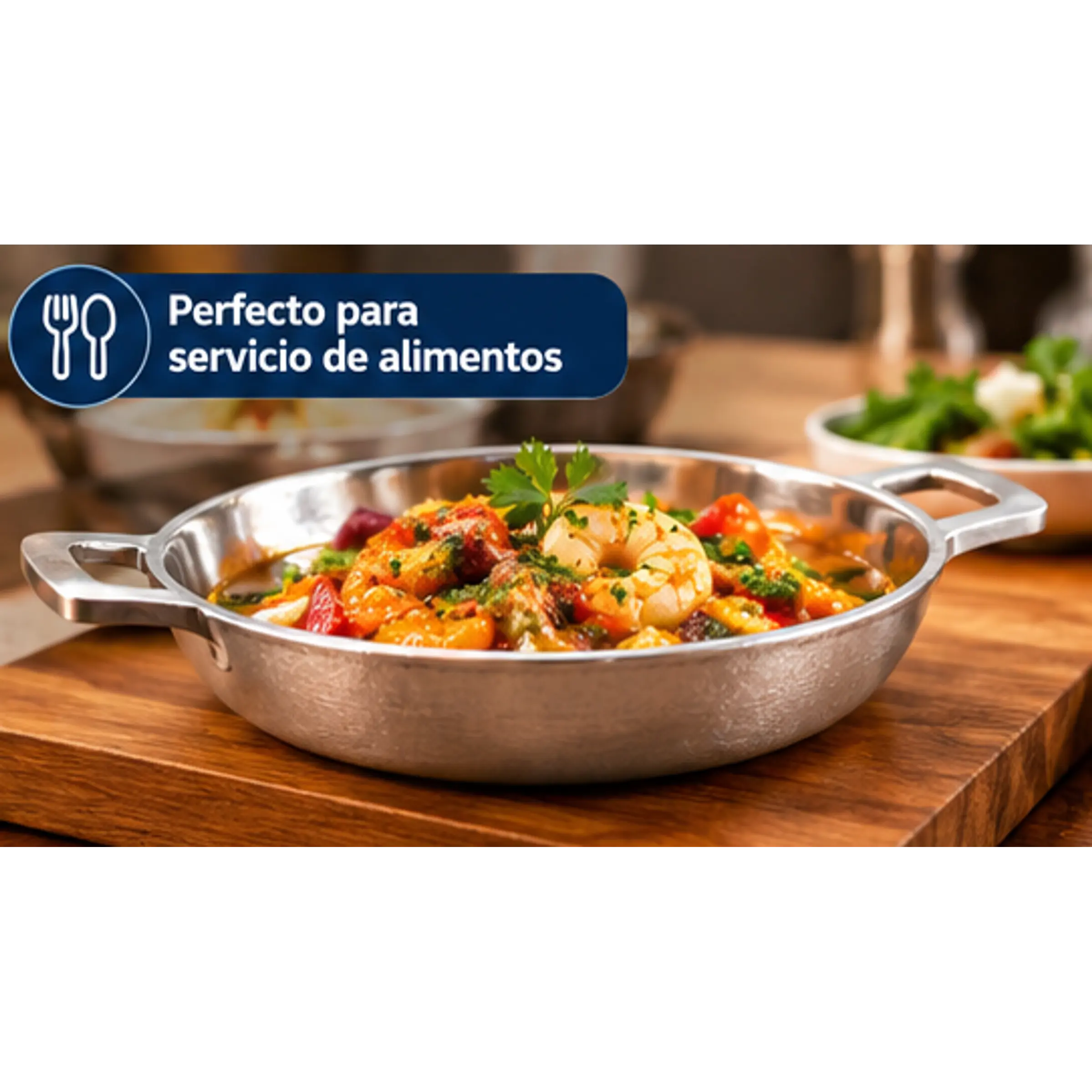 Mini Caldero de aluminio fundido con orejas laterales - Paila - Cacerola - Sartén 2